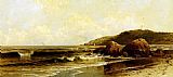 Alfred Thompson Bricher Breaking Surf painting
